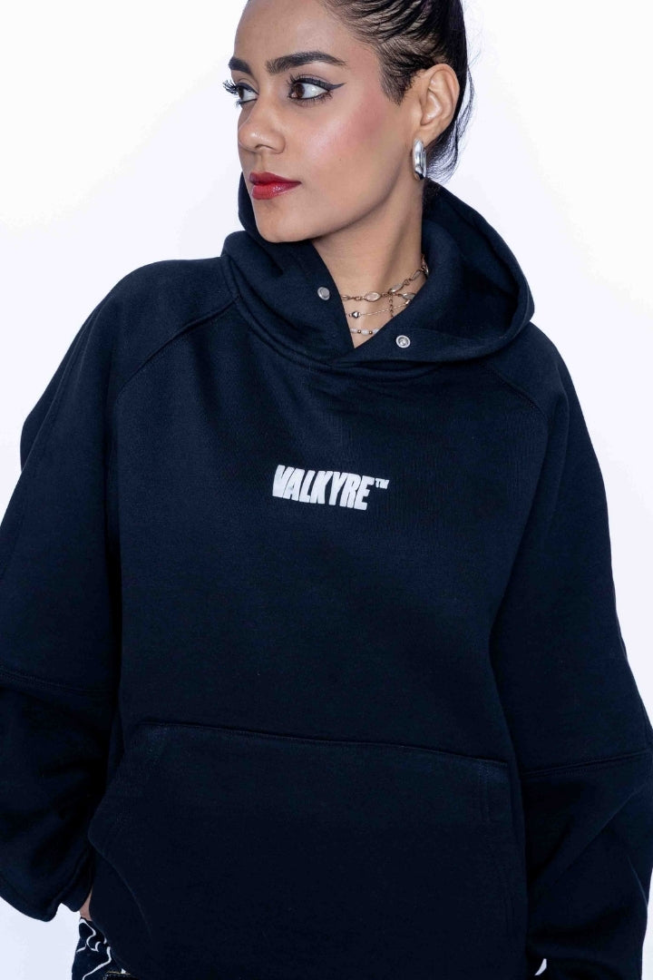 ‘CROWN JEWEL’ VALKYRE HAND PAINTED HOODIE