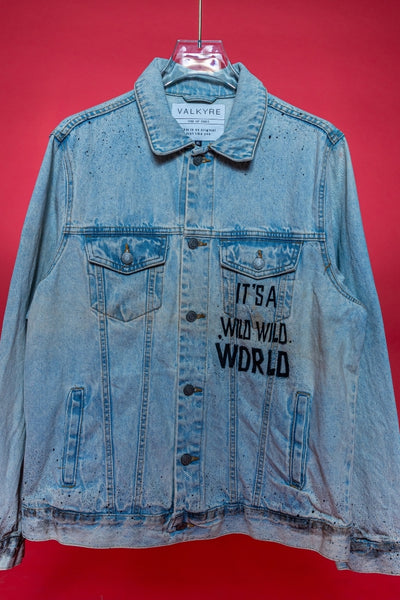 ‘THREE STAR SAVAGE’ VALKYRE HAND PAINTED JACKET