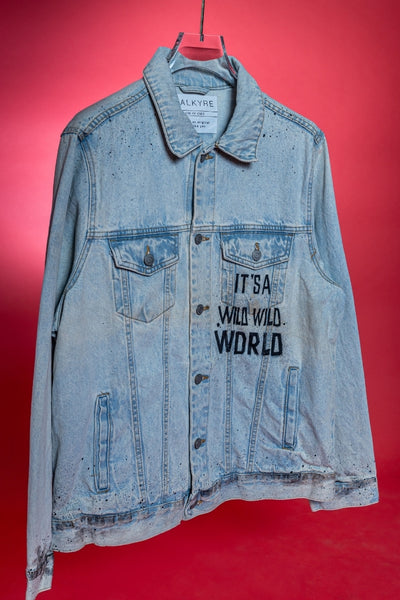 ‘THREE STAR SAVAGE’ VALKYRE HAND PAINTED JACKET