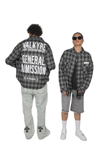 'ART DEPARTMENT' VALKYRE FLANNEL SHIRT