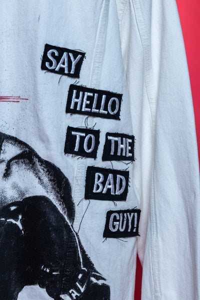 ‘KNOCKOUT KING’ VALKYRE HAND PAINTED JACKET