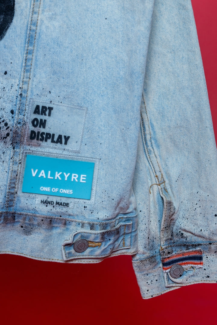 ‘THREE STAR SAVAGE’ VALKYRE HAND PAINTED JACKET