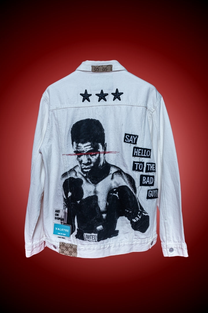 ‘KNOCKOUT KING’ VALKYRE HAND PAINTED JACKET