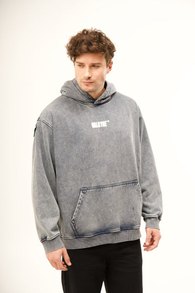 'WE GON' BE ALRIGHT' VALKYRE STONE WASH HOODIE