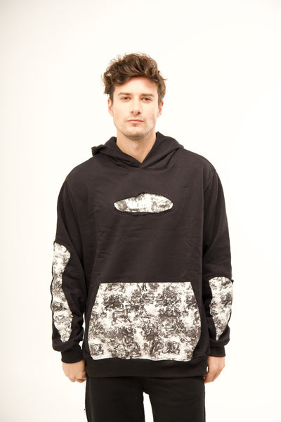 'SHADOW SAFARI' VALKYRE BLACK HOODIE