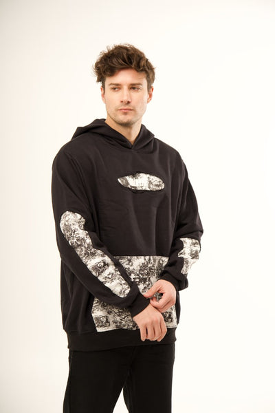 'SHADOW SAFARI' VALKYRE BLACK HOODIE