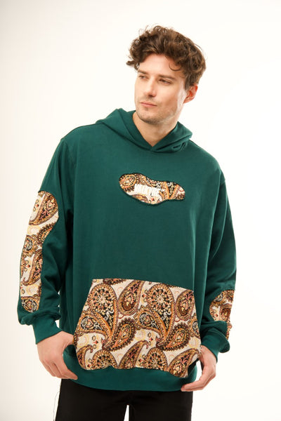 'JUNGLE SAFARI' VALKYRE GREEN HOODIE