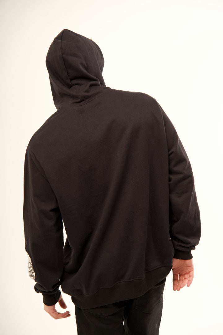 'SHADOW SAFARI' VALKYRE BLACK HOODIE