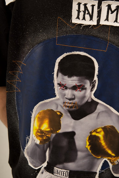 THRILLA IN MANILA - A MUHAMMAD ALI TRIBUTE BLACK VALKYRE TSHIRT