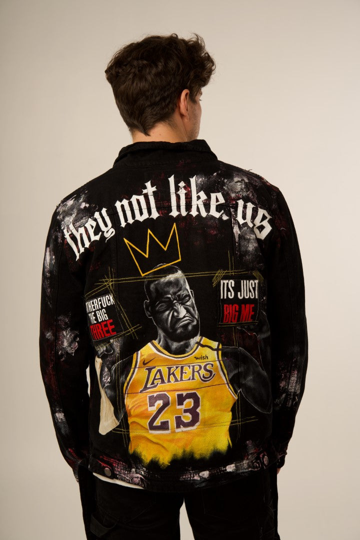 KING JAMES - 'THEY NOT LIKE US' BLACK VALKYRE JACKET