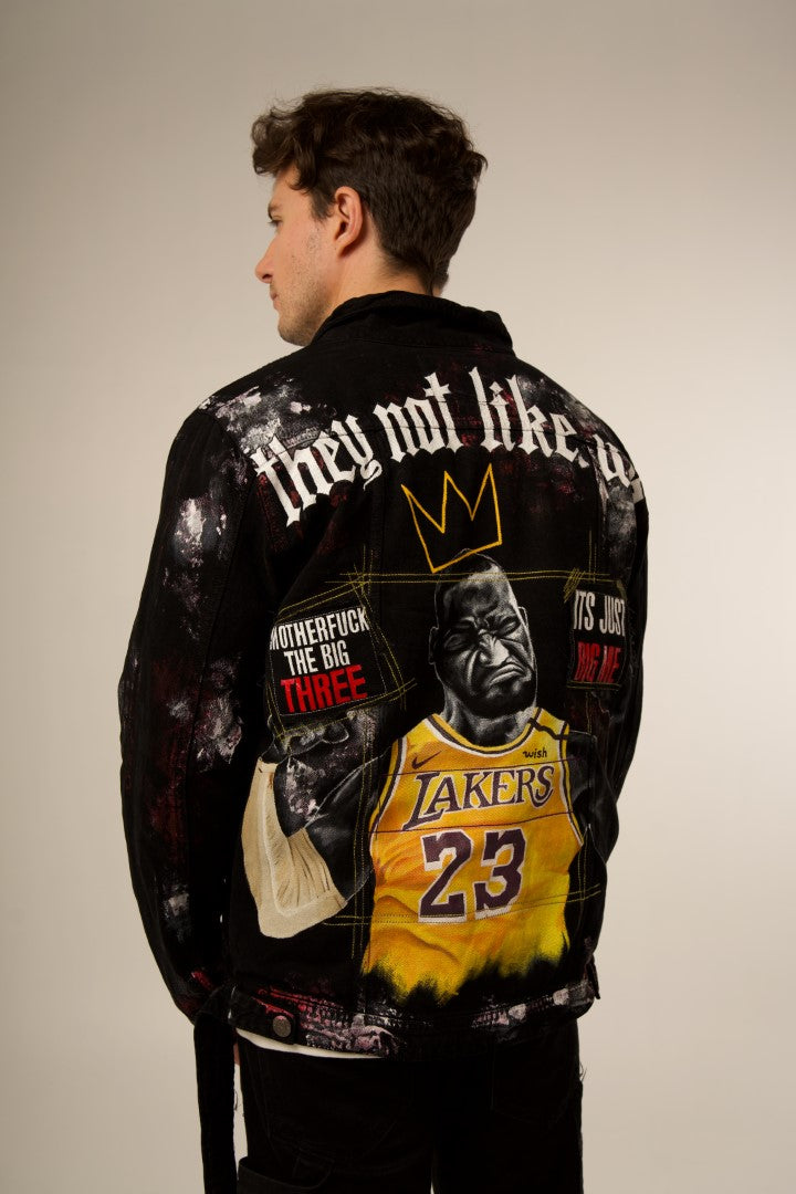 KING JAMES - 'THEY NOT LIKE US' BLACK VALKYRE JACKET