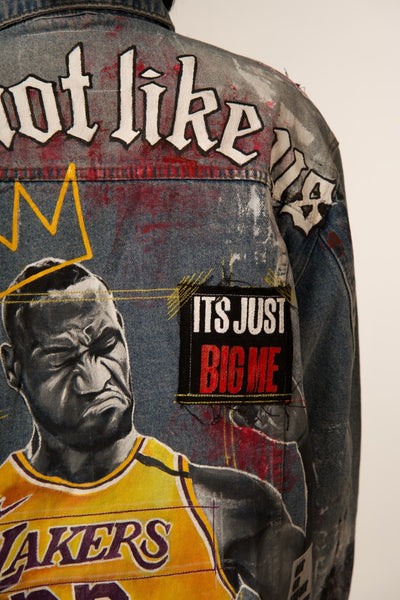 KING JAMES - 'THEY NOT LIKE US' BLUE VALKYRE JACKET