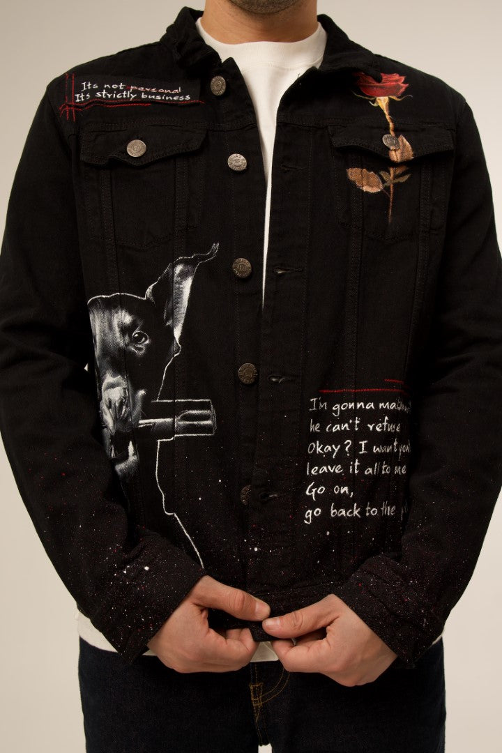 GODFATHER - 'MONEY TALKS, BULLSHIT WALKS' VALKYRE JACKET