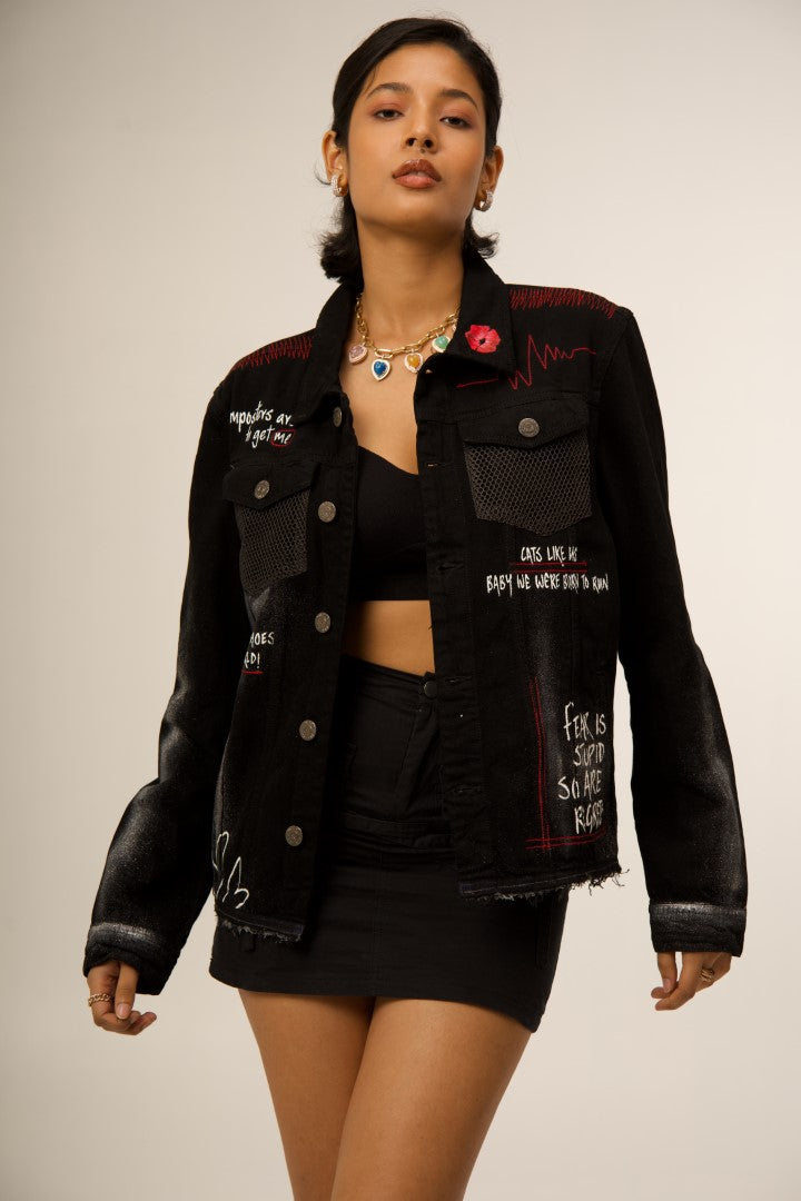 MARILYN MONROE - 'F*CK LOVE, GET MONEY' VALKYRE JACKET