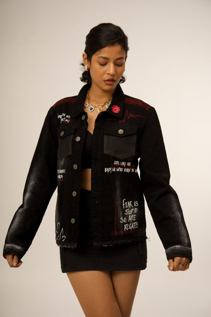 MARILYN MONROE - 'F*CK LOVE, GET MONEY' VALKYRE JACKET