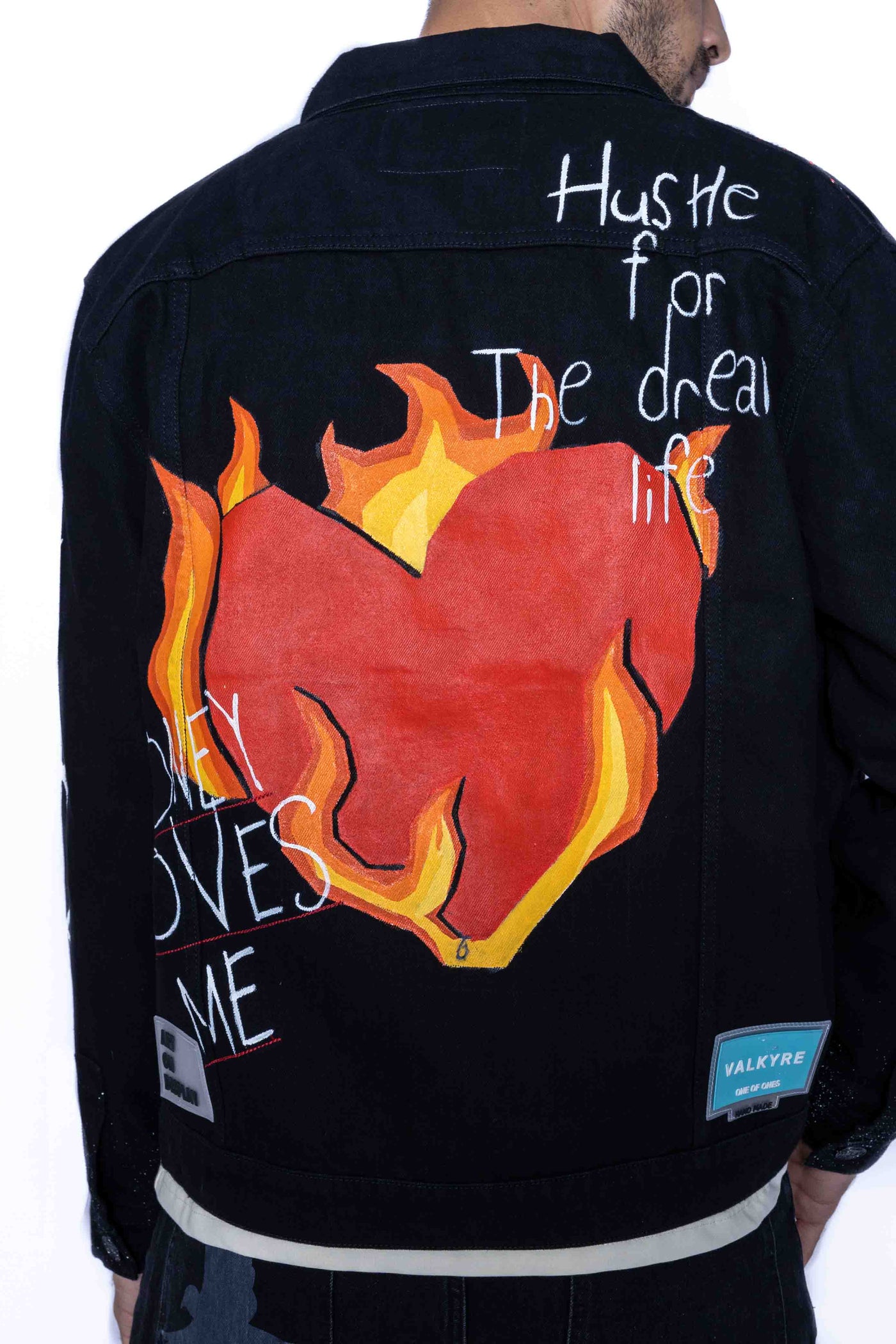 ‘HEARTBLAZE’ VALKYRE HAND PAINTED JACKET