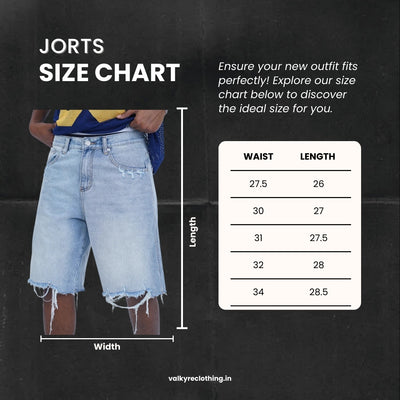 'WASHED RIPPER' VALKYRE DENIM SHORTS