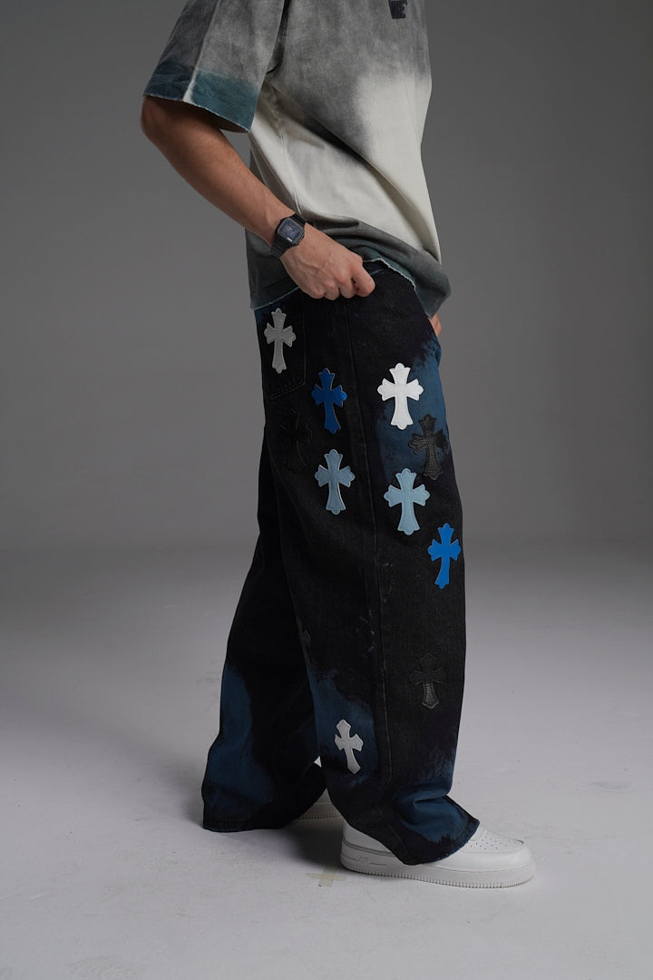 CROSSFIRE BLUE UNISEX VALKYRE JEANS