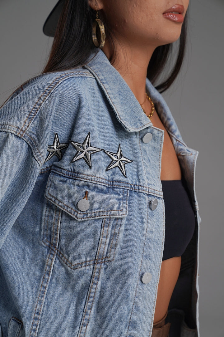‘LOVE DON’T FADE’ VALKYRE HAND PAINTED JACKET