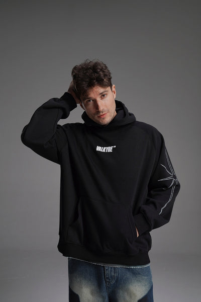 ‘TOUCH OF MADNESS’ VALKYRE HAND PAINTED HOODIE