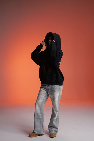 ‘CROWN JEWEL’ VALKYRE HAND PAINTED HOODIE