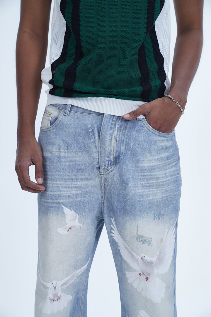 'WHITE WINGS PANT' VALKYRE PANTS - S3