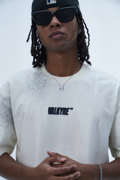 'THEY NOT LIKE US' VALKYRE ANTIQUE WHITE T-SHIRT