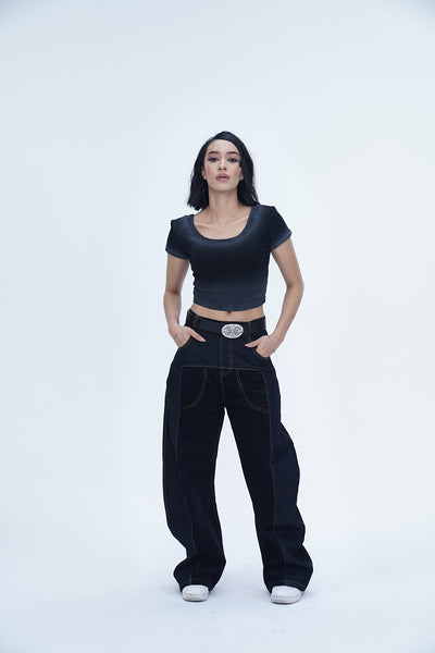 'ZONE BLACK BALLOON PANTS' VALKYRE 3.0