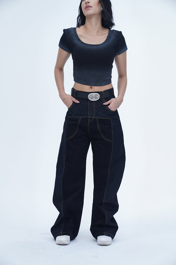 'ZONE BLACK BALLOON PANTS' VALKYRE 3.0