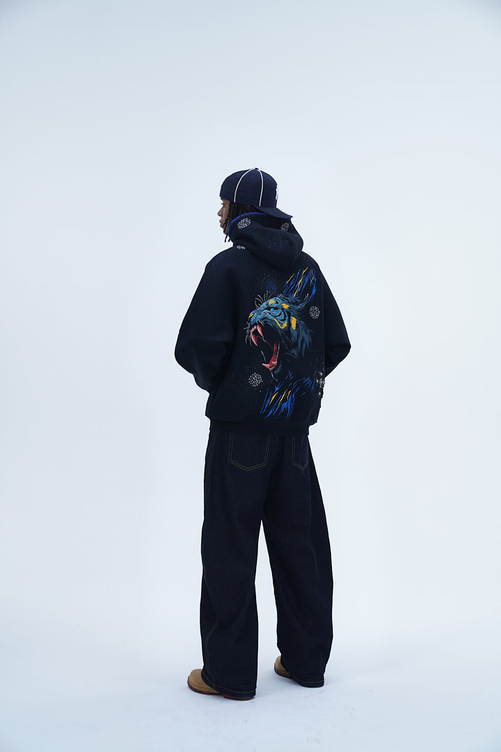 'KING'S MARK' VALKYRE EMBROIDERED HOODIE - S3