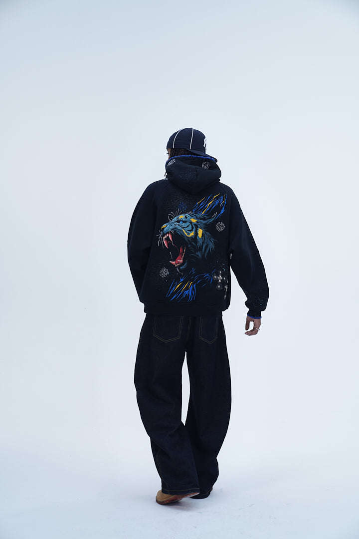 'KING'S MARK' VALKYRE EMBROIDERED HOODIE - S3