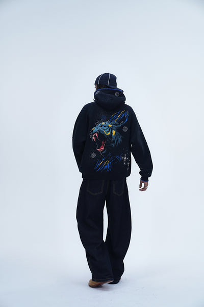 'KING'S MARK' VALKYRE EMBROIDERED HOODIE - S3