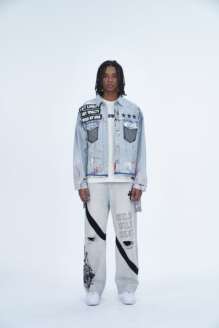 'KING JAMES THEY NOT LIKE ICE BLUE VALKYRE JACKET' VALKYRE 3.0