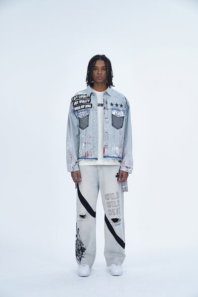 'KING JAMES THEY NOT LIKE ICE BLUE VALKYRE JACKET' VALKYRE 3.0
