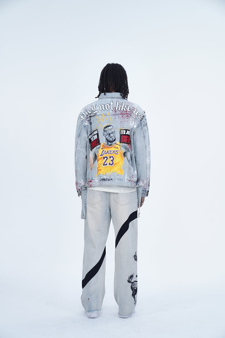 'KING JAMES THEY NOT LIKE ICE BLUE VALKYRE JACKET' VALKYRE 3.0