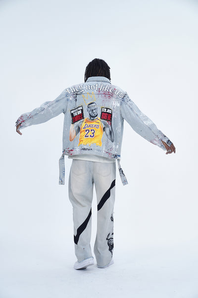 'KING JAMES THEY NOT LIKE ICE BLUE VALKYRE JACKET' VALKYRE 3.0