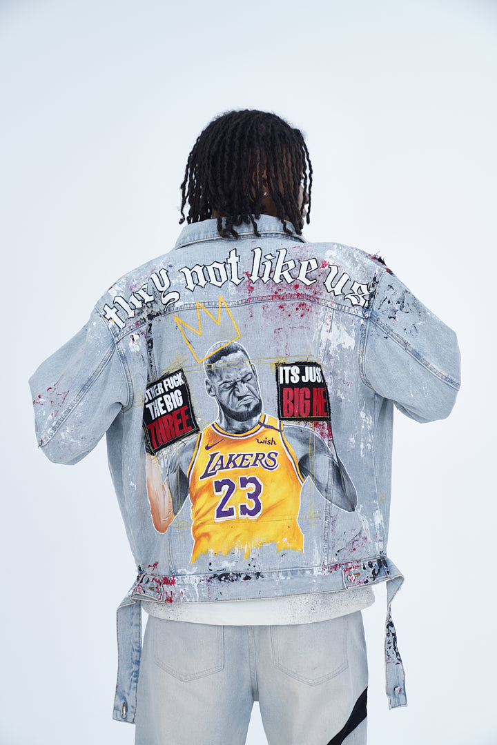 'KING JAMES THEY NOT LIKE ICE BLUE VALKYRE JACKET' VALKYRE 3.0