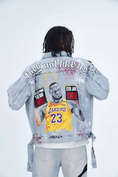 'KING JAMES THEY NOT LIKE ICE BLUE VALKYRE JACKET' VALKYRE 3.0