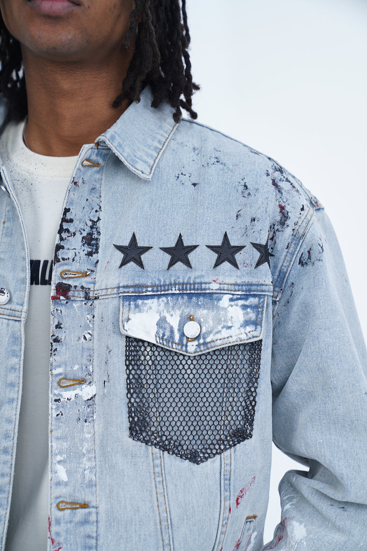 'KING JAMES THEY NOT LIKE ICE BLUE VALKYRE JACKET' VALKYRE 3.0