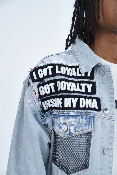 'KING JAMES THEY NOT LIKE ICE BLUE VALKYRE JACKET' VALKYRE 3.0