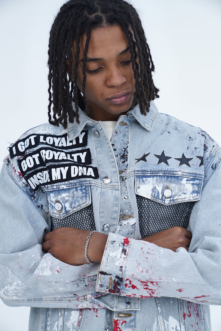 'KING JAMES THEY NOT LIKE ICE BLUE VALKYRE JACKET' VALKYRE 3.0