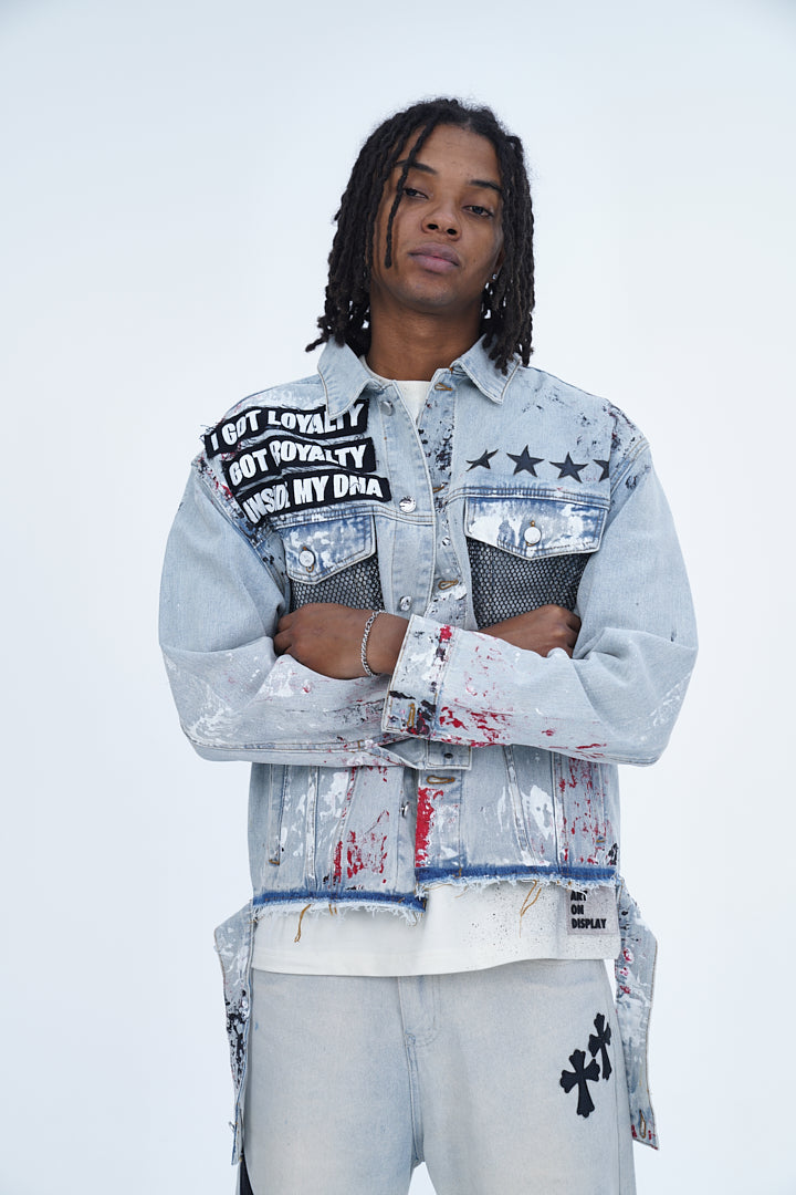 'KING JAMES THEY NOT LIKE ICE BLUE VALKYRE JACKET' VALKYRE 3.0