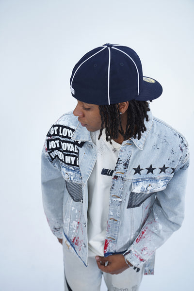 'KING JAMES THEY NOT LIKE ICE BLUE VALKYRE JACKET' VALKYRE 3.0