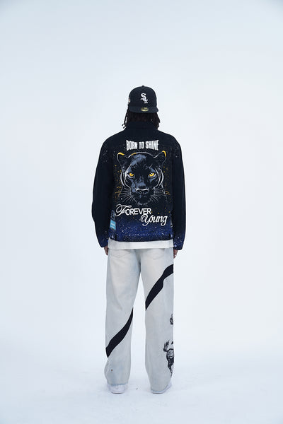 'BORN TO SHINE VALKYRE BLACK JACKET' VALKYRE 3.0