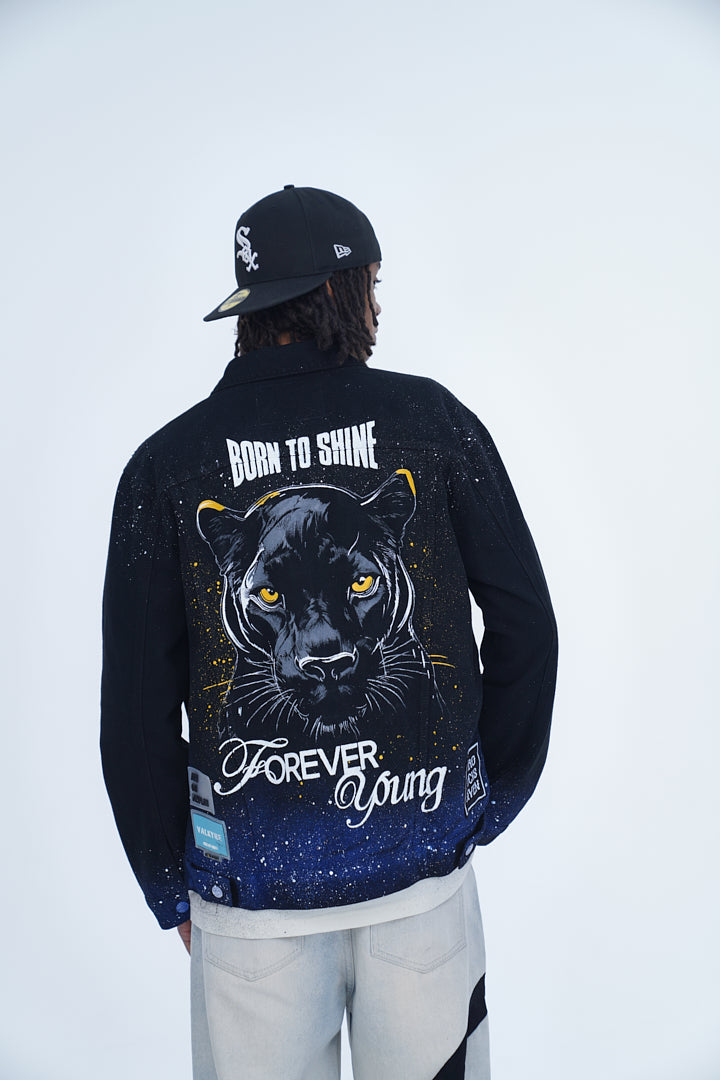 'BORN TO SHINE VALKYRE BLACK JACKET' VALKYRE 3.0