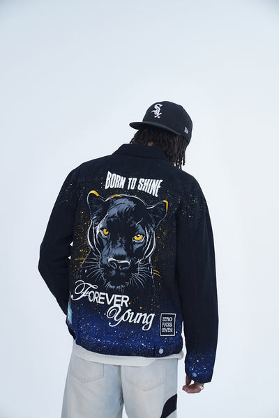 'BORN TO SHINE VALKYRE BLACK JACKET' VALKYRE 3.0