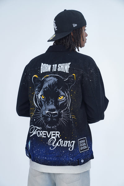 'BORN TO SHINE VALKYRE BLACK JACKET' VALKYRE 3.0