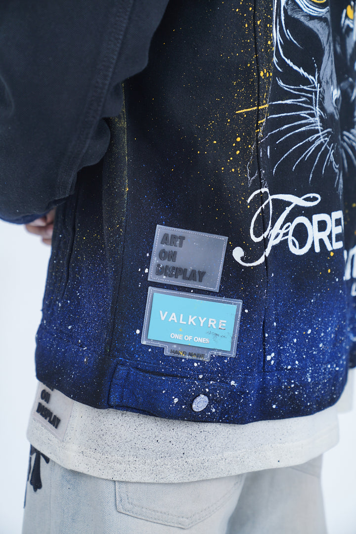 'BORN TO SHINE VALKYRE BLACK JACKET' VALKYRE 3.0