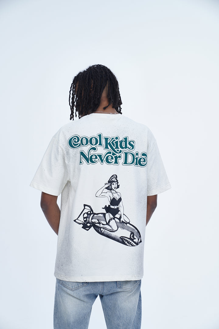 'COOL KIDS NEVER DIE’ VALKYRE T-SHIRT