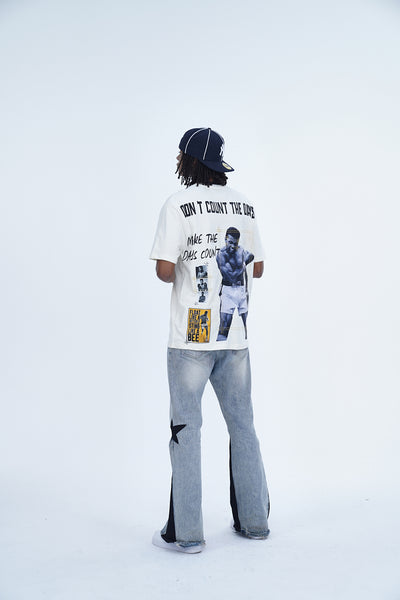'DON'T COUNT THE DAYS OFF WHITE TEE’ VALKYRE 3.0